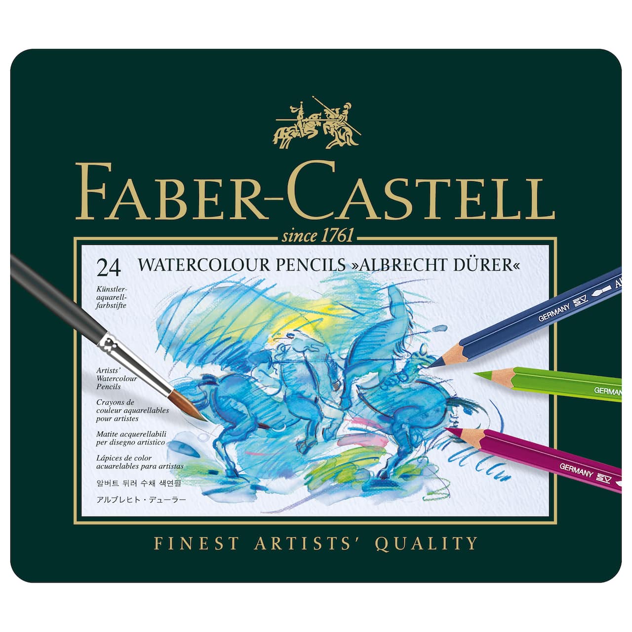 Faber-Castell Albrecht Durer 24 Color Watercolor Pencil Set